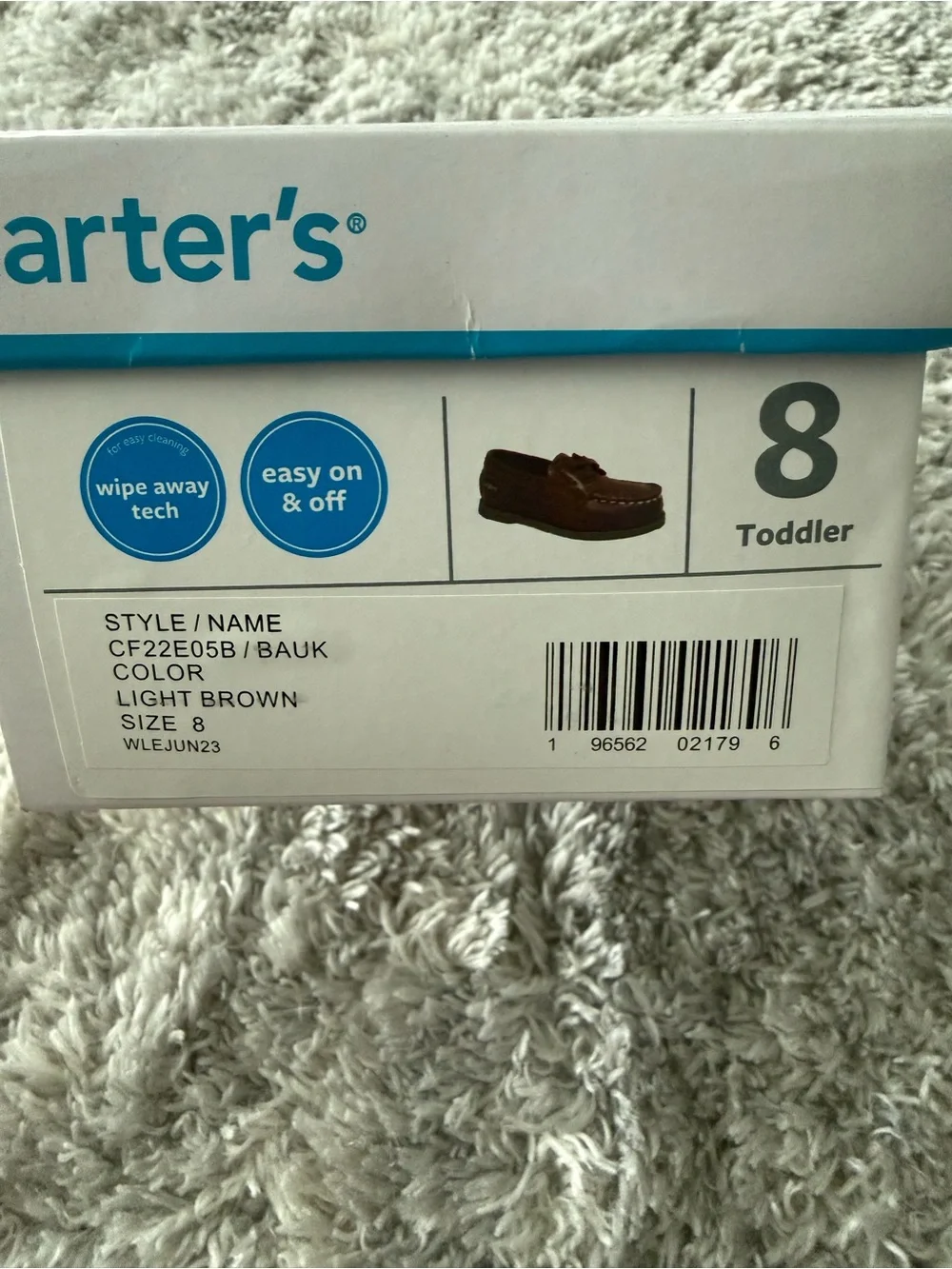 Carter's Brown Boat Shoes for Kids
